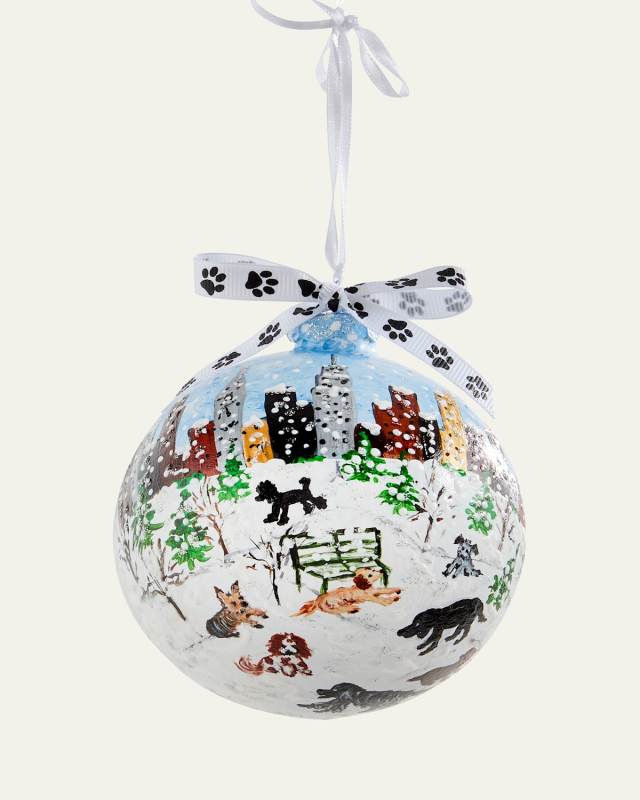 Christmas Dogs Christmas Ornament